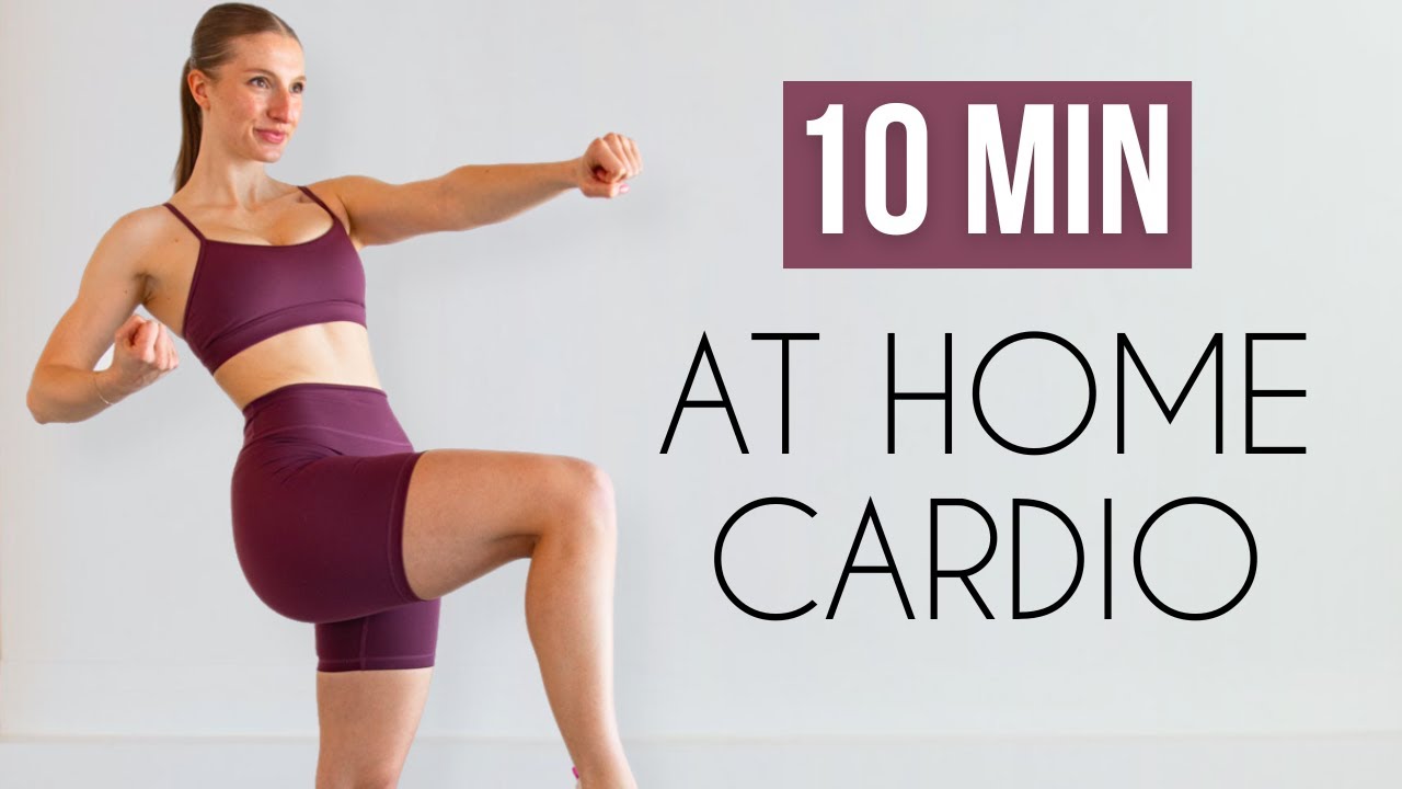 10 MIN CARDIO WORKOUT AT HOME (No Jumping/Apartment Friendly, No Equipment) - YouTube
